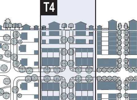 TABLE 15B: Form-Based Code Graphics - T4 BUILDING CONFIGURATION 1. Building height shall be measured in number of Stories, excluding Attics and raised basements. 2.