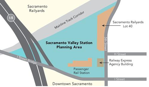 As downtown Sacramento becomes more densely populated and the Railyards district begins to develop, the Sacramento Valley Station will become a central destination for both community members and