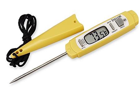 Thermometer Temperature measuring devices shall be capable of reading