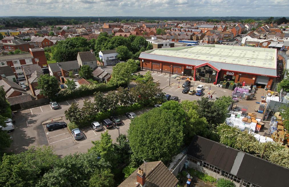 Investment Summary Located in Hinckley town centre Prominent site on the corner of Leicester Road and New Buildings Detached retail warehouse extending to approx. 2,936.