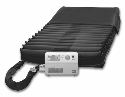 Description of the Device: Unpacking and Setup The SAPPHIRE SERIES 1100 & 1100EC Mattress Replacement System consists of a control unit, power cord, a Low Air Loss Mattress and a waterproof, vapor
