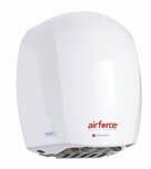 Airforce AIRFORCE HAND DRYERS Another innovative breakthrough from World Dryer J-970 Mounted Airforce Model J, J4, and J48 hand dryers shall be manufactured by or for World Dryer Corporation.