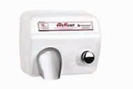 AIRMAX 15 second dry time: twice as fast as other hand dryers! Uses 1/2 the energy per dry of standard dryers 83.