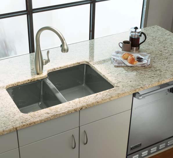 THE PULL-DOWN FAUCET TREND What do consumers want in a kitchen faucet? Great looks and function.