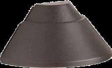 KICHLER - 12V - SOLID BRASS DECK NEW $ 95 00 CBR K/15477 Supplied Lamp Cast Brass T5 Wedge Not Supplied