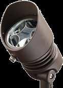 RADIAX DESIGN PRO 120V LED KICHLER - 120V - 12.5W LED ACCENT WHT K/16200 K/16201 K/16206 Beam Spread 10 35 60 Cast Aluminum / Cast Brass 3000K / 590Lm 4250K / 646Lm BBR - Textured Arch.