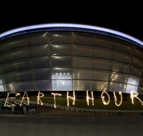 IDEAS FOR EARTH HOUR 2017 Just some of the many amazing activities that took place all across the country in 2016 Iain McLean /WWF Scotland SSE Hydro The SSE Hydro took part in Earth Hour for the