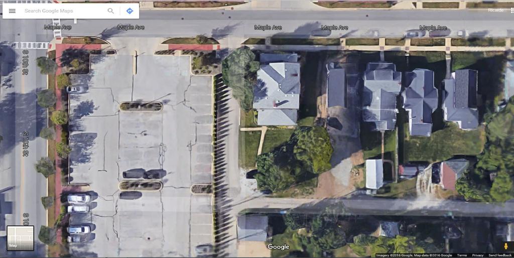8. What are the adjacent properties? There's is a gas station, town hall,museum,clothing store and a bank 9. Is there a potential for noise or sound problems? Cars driving on the nearby roads.