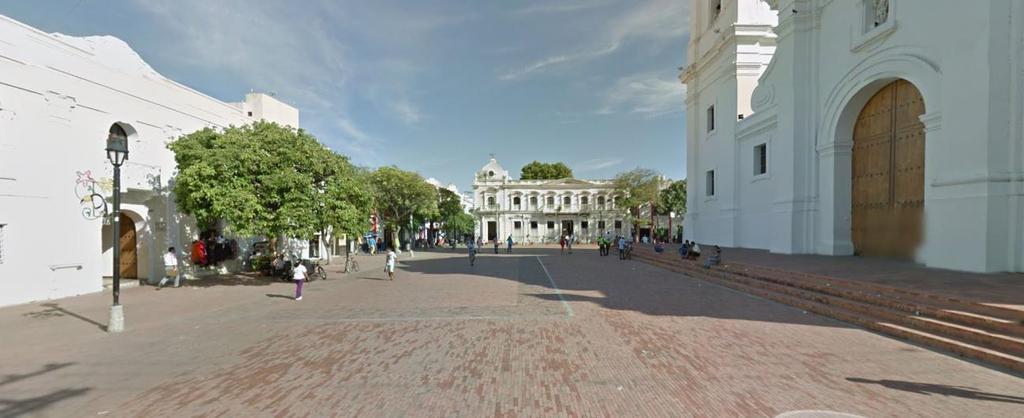 My Methods (exploration) 1. Begin by identifying the central plaza spaces of Spanish colonial origin: Plaza de la Proclamacion, Cartagena de Indias and Plaza de la Catedral de Santa Marta.