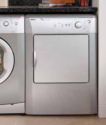 Tumble Dryers Vented 7kg and 6kg Main Features DRVS7 DRVS62 DRVT61 Capacity 7kg 6kg 6kg Energy rating C C C