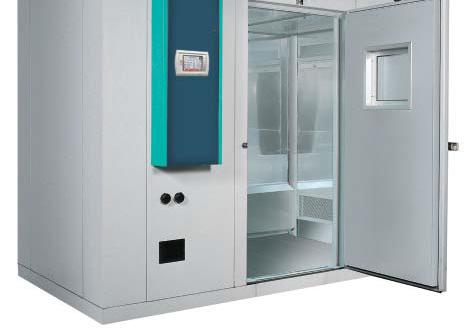 Product Overview/Applications The MBDW series walk-in chamber is based on a modular platform available in increments of 40ft2 (3.7m2).
