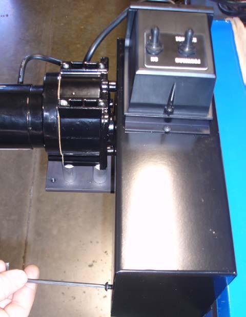 Package Position motor assembly and install bolts / washer through motor