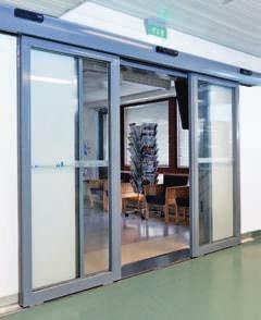 FIRE-RESISTANT SLIDING DOOR KONE SLIDING DOOR 80 The KONE Sliding Door 80 is ideal for any indoor application where ire protection, good visibility, and reliability are important requirements.