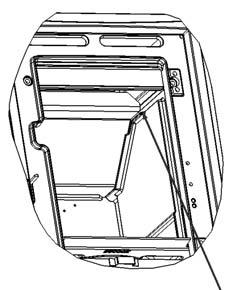 4. Loose Baffle To fit the bottom baffle, place it into the stove as shown in fig. 9a with the bend in the baffle aligned with the bottom edge of the top baffle.