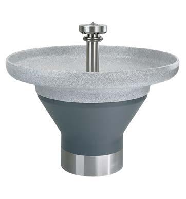 TERREON DEEP BOWL WASHFOUNTAINS The Terreon Deep Bowl Washfountains are designed for quick, efficient washing of heavily soiled hands and arms where ADA compliance is required.