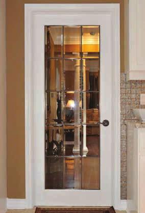SERIES FRENCH DESIGNER DOORS Bevel NAME Glass Name Available in Patina and Zinc
