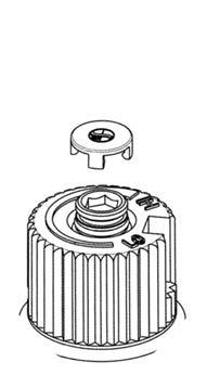 7. Convert the SIT gas valve: Maintenance And Service a) Remove the black protection cap from the HI/LO knob by hand shown in Figure 16.