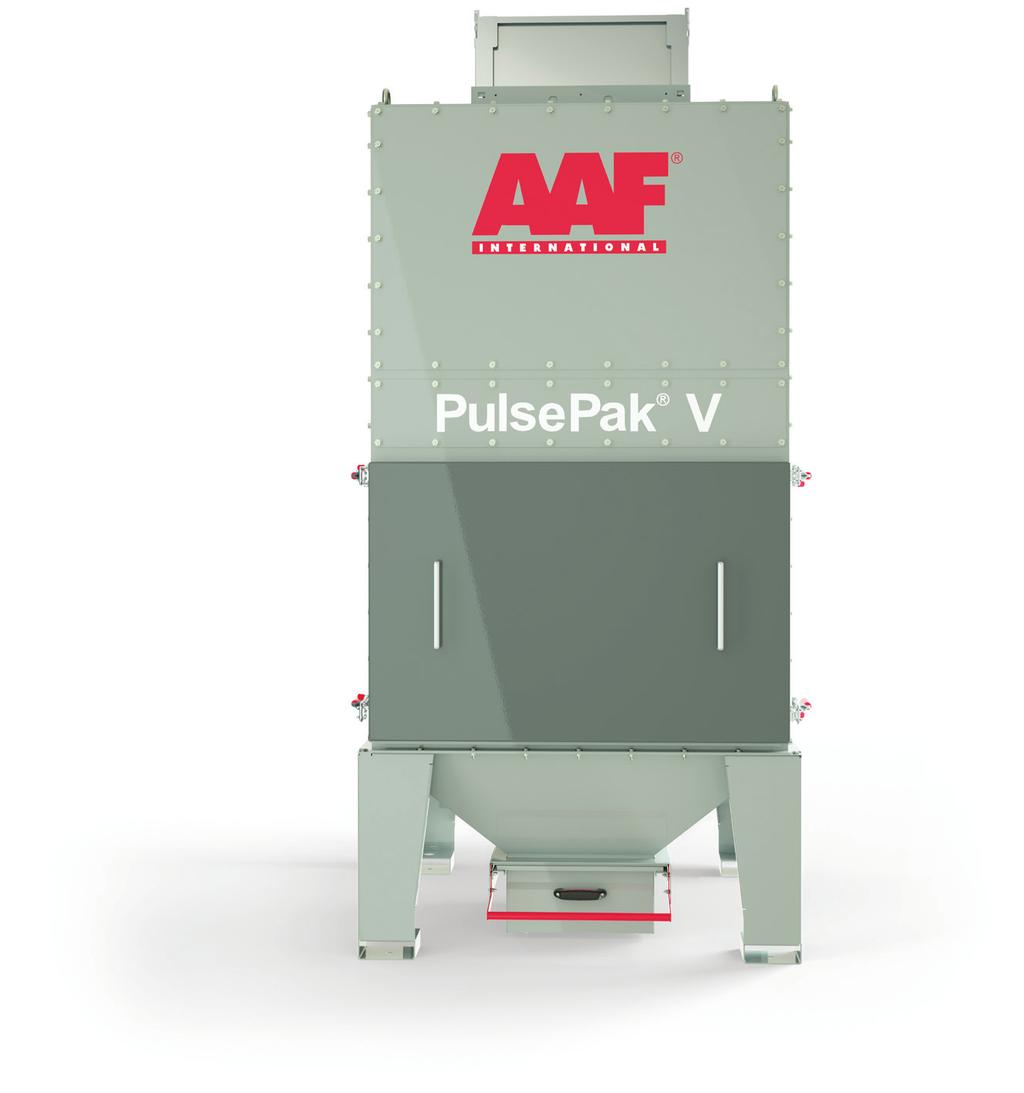 The PulsePak V Advantage The PulsePak V is the optimal solution for the removal of contaminates and fumes from metalworking