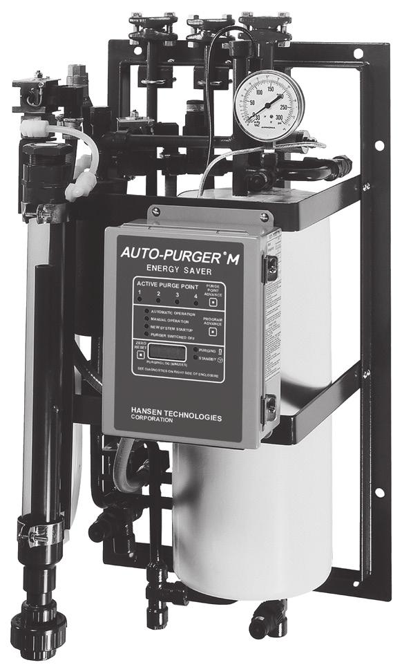 Bulletin Specifications, Applications, Service Instructions & Parts AUTO-PURGER M Energy Saver Compact, Non-condensible Gas (Air) Purger For Models APM & APMF Model APM SECTION 1 MOUNTING & PIPING