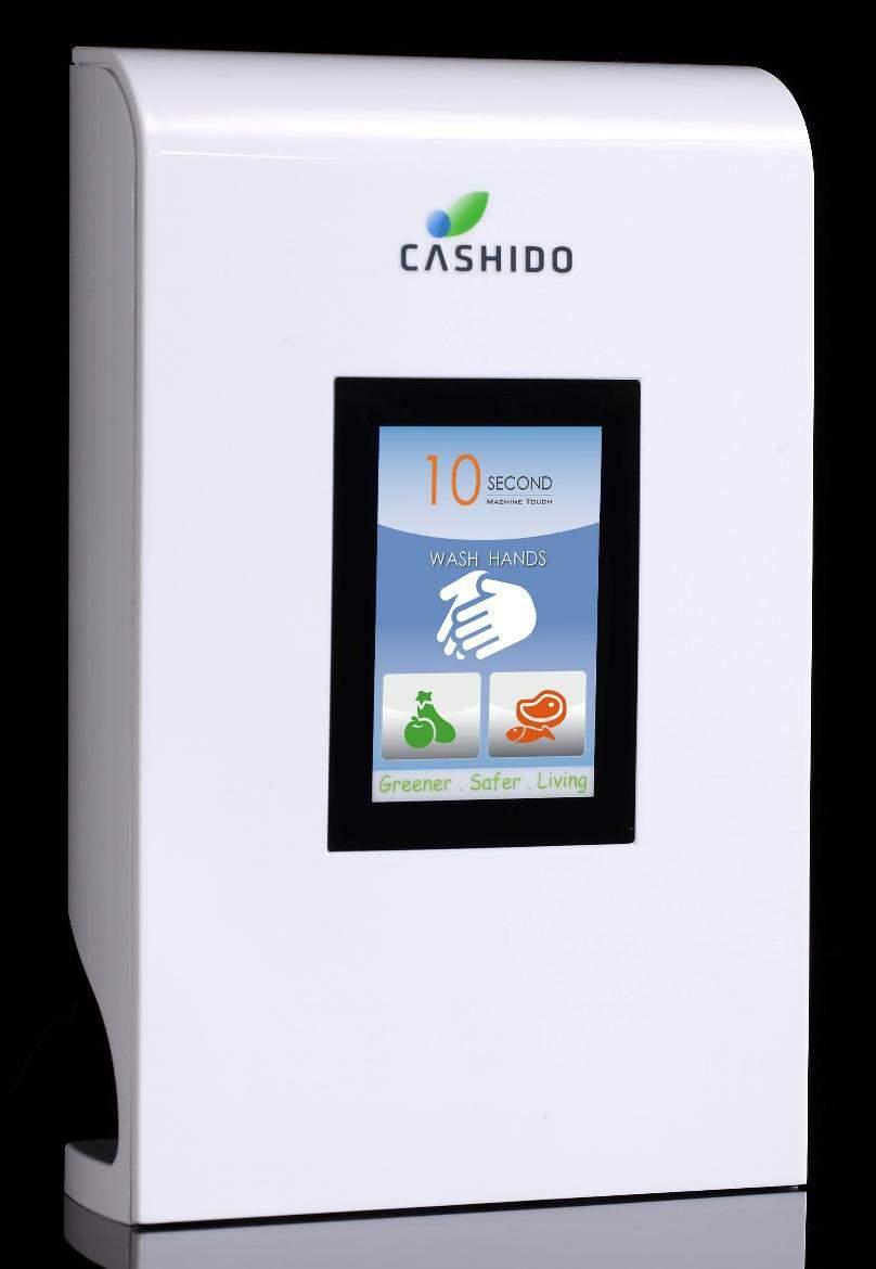 10 Second Machine Touch Touch screen with three washing modes Hand
