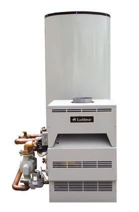 17 opper-fin 90,000 to 500,000 tu/hr Models High efficiency opper-fin water heaters combine the benefits of a copper finned tube heat exchanger with the simplicity of atmospheric combustion to