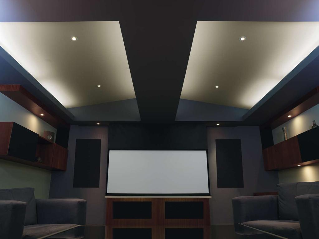 Perfect partner: for a home theatre system made up entirely of CT8.