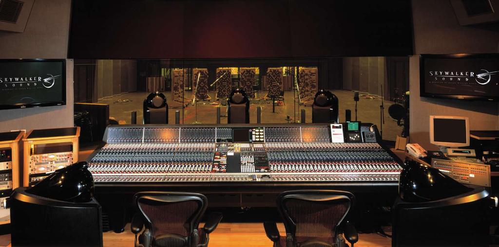 You re looking at the place where Hollywood puts music to movies. This is the control room of Skywalker Sound in Marin County California.