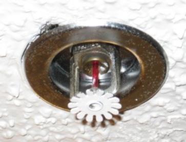 Annually Sprinkler heads: free from damage, corrosion, grease, dust, paint Water flow alarm tests of the