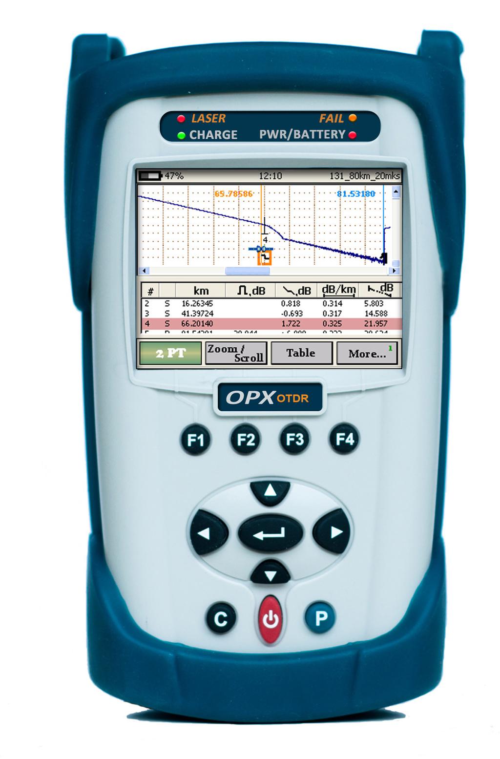 The Agizer OTDR OPX - 350 Series Universal Performer for Fiber Testing Professional Device Firmware It knows what you need After many years of collecting user feedback about hand-held instruments