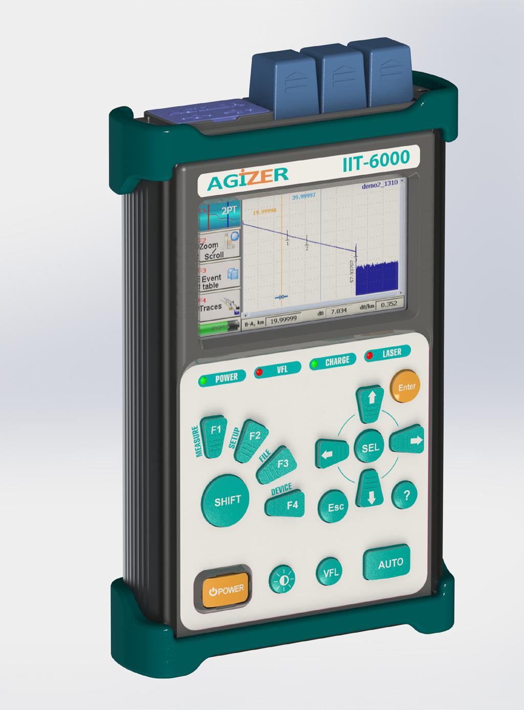 The Agizer OTDR IIT - 6000 Series If You Need More Power for Your Fiber Testing Professional Device Firmware It knows what you need After many years of collecting user feedback about hand-held