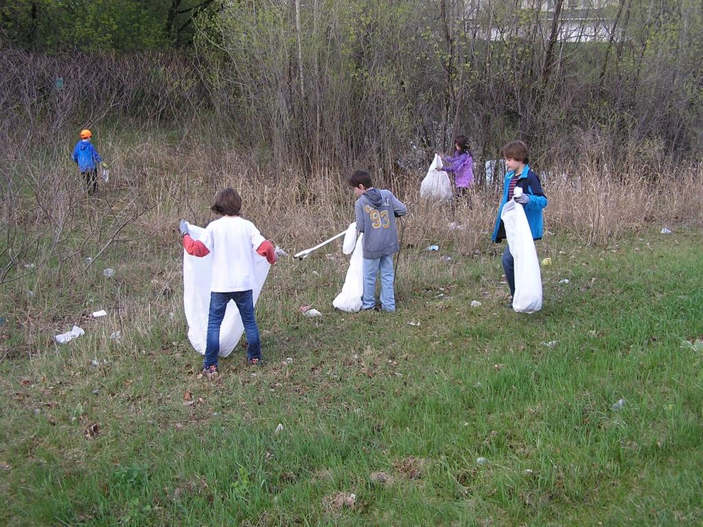 Earth Day Event April 21 st 172 Volunteers worked to pick-up litter. Positively impacting over two miles of stream/river shoreline.
