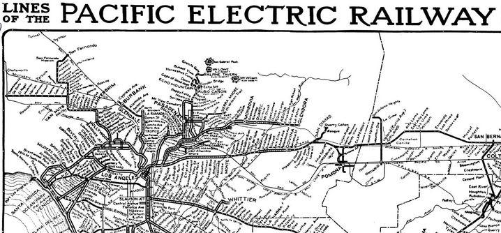 LA s History of Planning Around Transit Roughly 100 years ago, the region had an extensive street car system