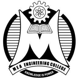 Department of Electronics and Communication Engineering M.E.A.