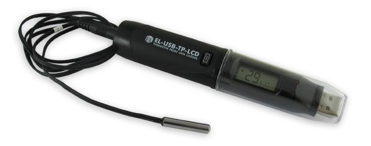 Temperature Probe Data Logger with LCD and USB Interface ORDERING INFORMATION Standard Data Logger (Data Logger, 1m Thermistor Probe, Software on CD and Battery) Replacement Battery LASREC028