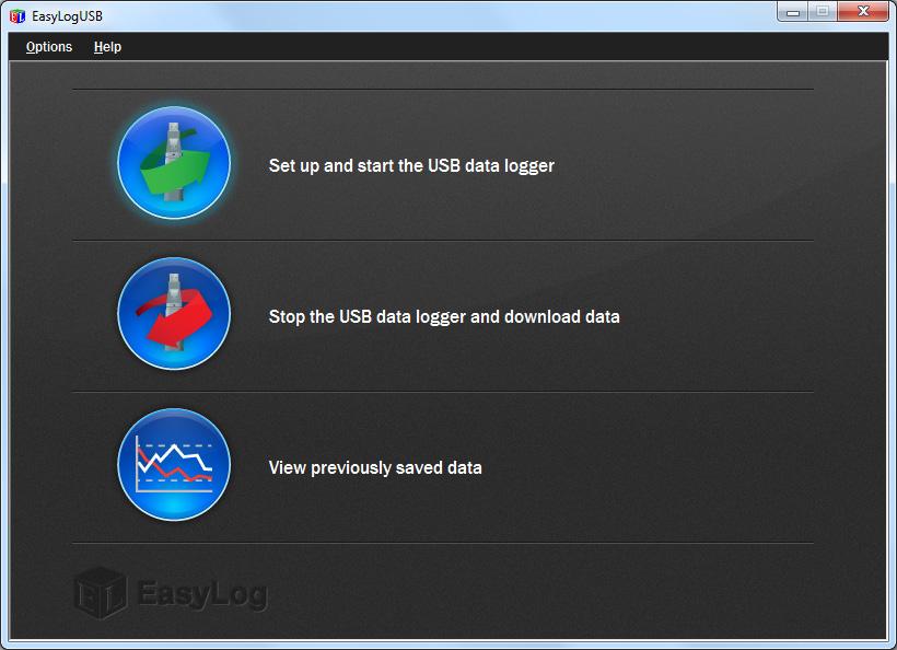 WINDOWS CONTROL SOFTWARE Lascar s EasyLog USB control software is supplied free of charge with each data logger.
