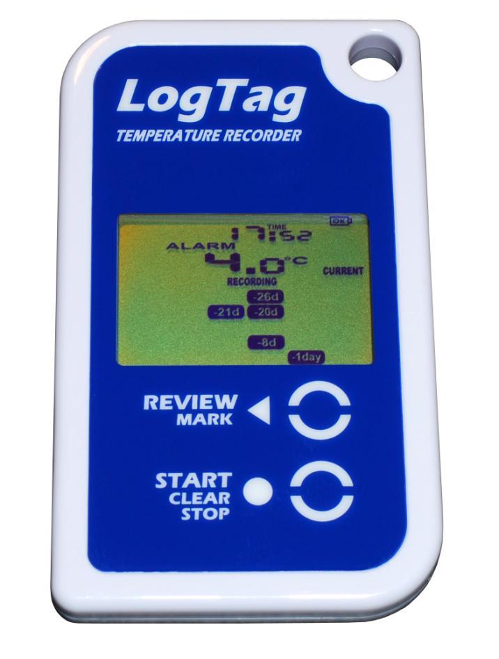 LogTag TEMPERATURE RECORDER Temperature Recorder / Data logger with 30 Day summary display LOGDISP PRODUCT SPECIFICATION Doc Ver 1.
