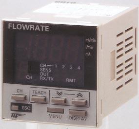 It allows the flow rate to be output as current signal of DC4 to 20mA, in addition to permitting display of flow rate by the float of the normal purgemeter.