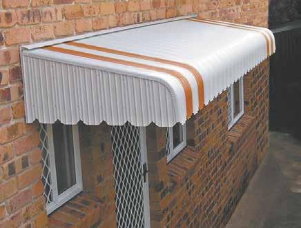 Awnings can add a new dimension to the exterior of your home by offering a visually