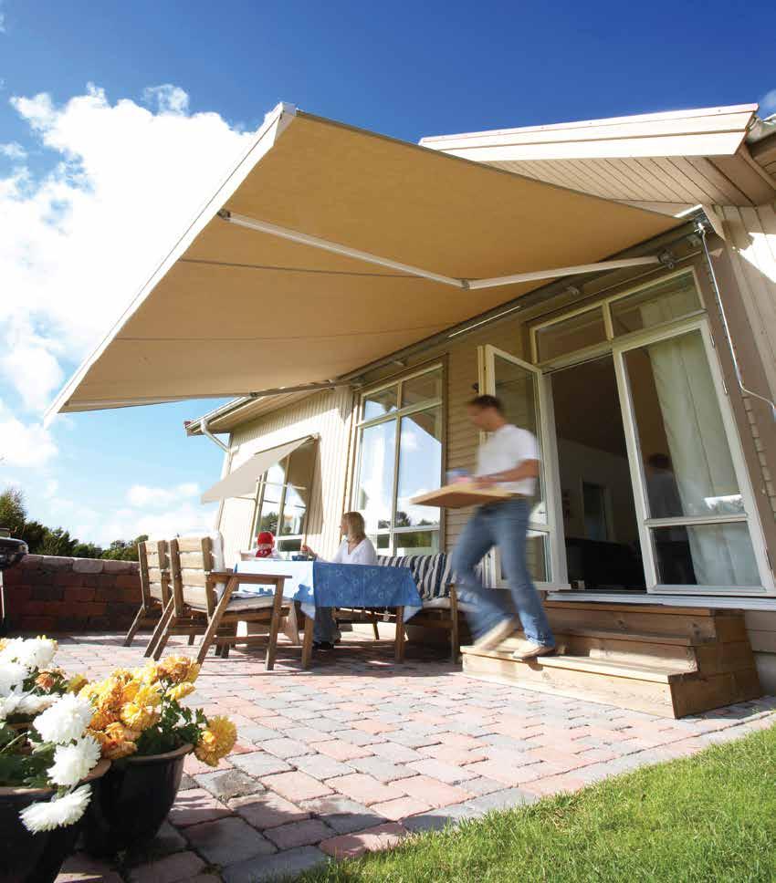 Awnings Our range of Awnings include Folding Arm, Fixed Canopy,