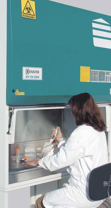 APPLICATIONS BH-EN and BHG Class II Microbiological Safety Cabinets have been adopted worldwide for product,