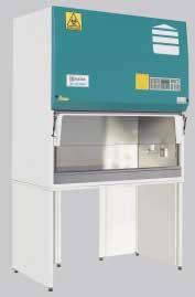 BEYOND MINIMUM SAFETY REQUIREMENTS BH-EN and BHG Microbiological Safety Cabinets belong to the latest generation of laminar airflow systems manufactured by Faster S.r.l., in which the choice of materials of construction of the highest quality guarantees conformity to the strictest safety standards.