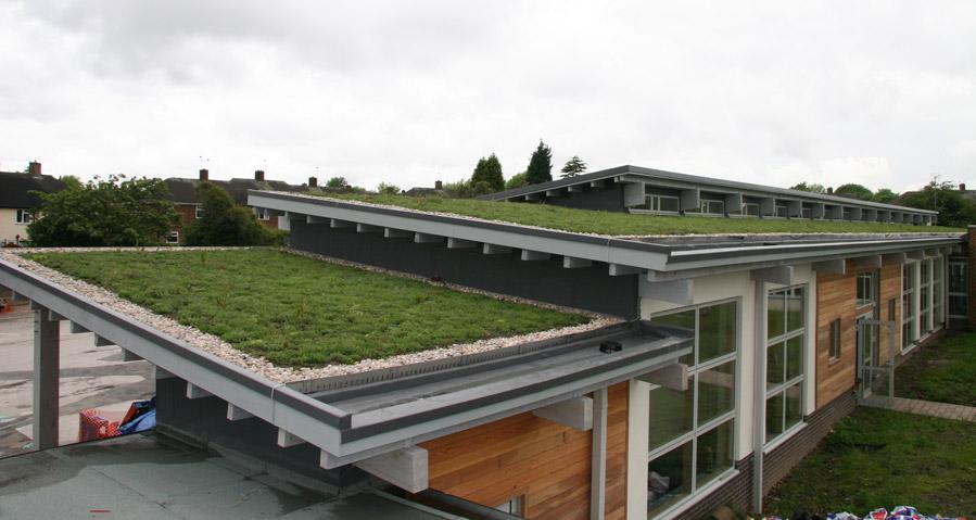 Green roof of the