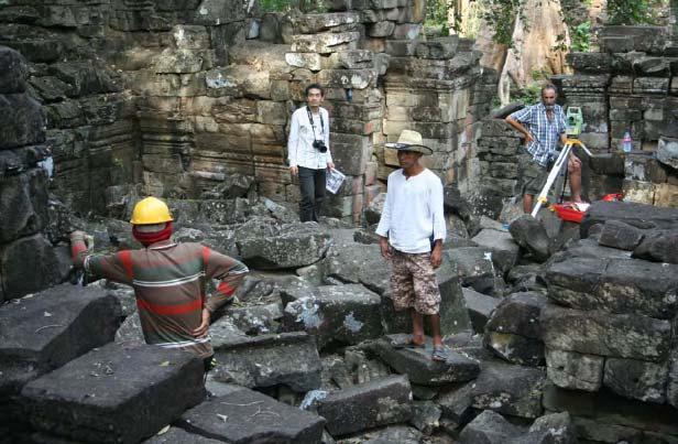 This unique vision of conserving Banteay Chhmar as a partial ruin will be a radical change from the standard concept of restoration favored in Angkor.