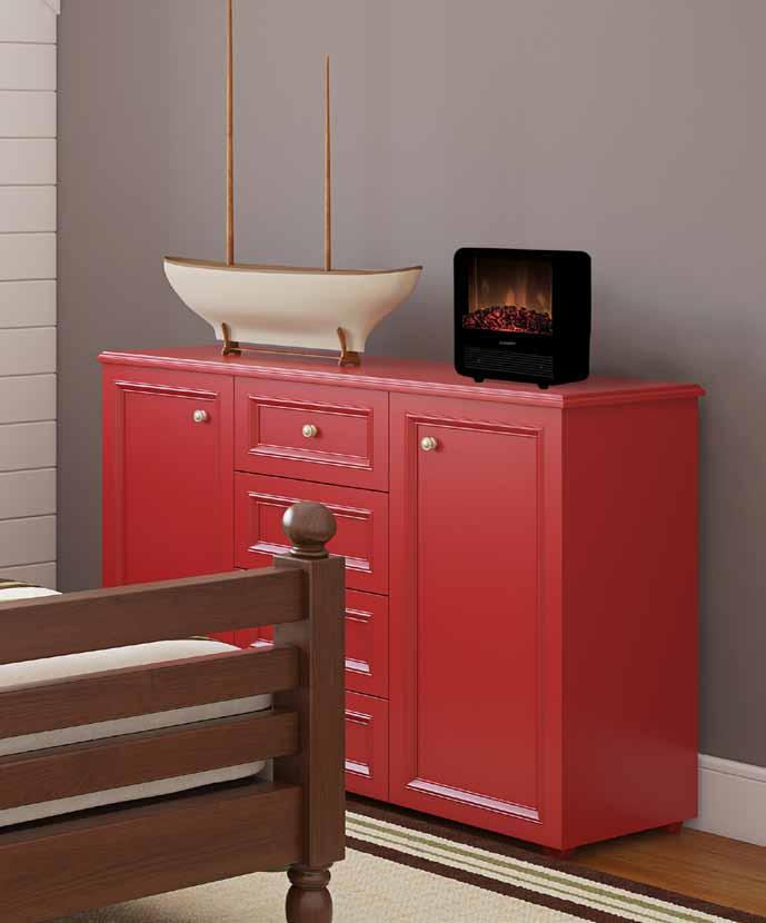 mini cube This unique and charming electric fire adds warmth and pizzazz to any room. The clean, modern lines are highlighted by the gloss finish and louvered front panel.