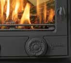 Exe Gas Stoves With a highly realistic log fire effect and glowing embers, the medium sized Exe will become an inviting centrepiece in your living room.