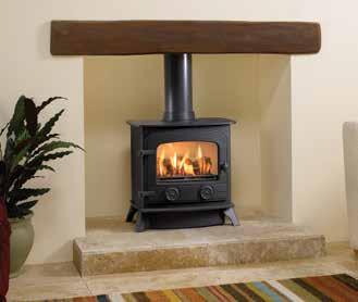 and efficiency. Conventional and balanced flue options Radiant heat to quickly warm your room Highly realistic log-effect fire Manual or remote control options Variable heat output 1.9 3.