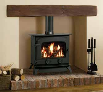 Dartmoor Gas Stoves Yeoman s Dartmoor gas stove not only offers you even more choice but also features a highly realistic log effect.