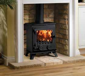 Yeoman Exe multi-fuel double door with low canopy Yeoman Woodburning and Multi-fuel Stoves and Fires Relax in the irresistible ambience that a real woodburning