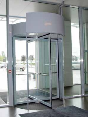RDS Ordering Select air curtain To select which air curtain to order, multiply the width with the height of the opening of the revolving door, to get the surface of the opening.