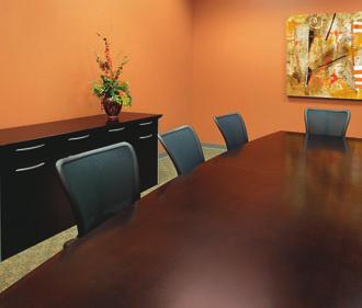 Maximize a multi-purpose room's functionality with Scenario tables that can be ganged and powered,